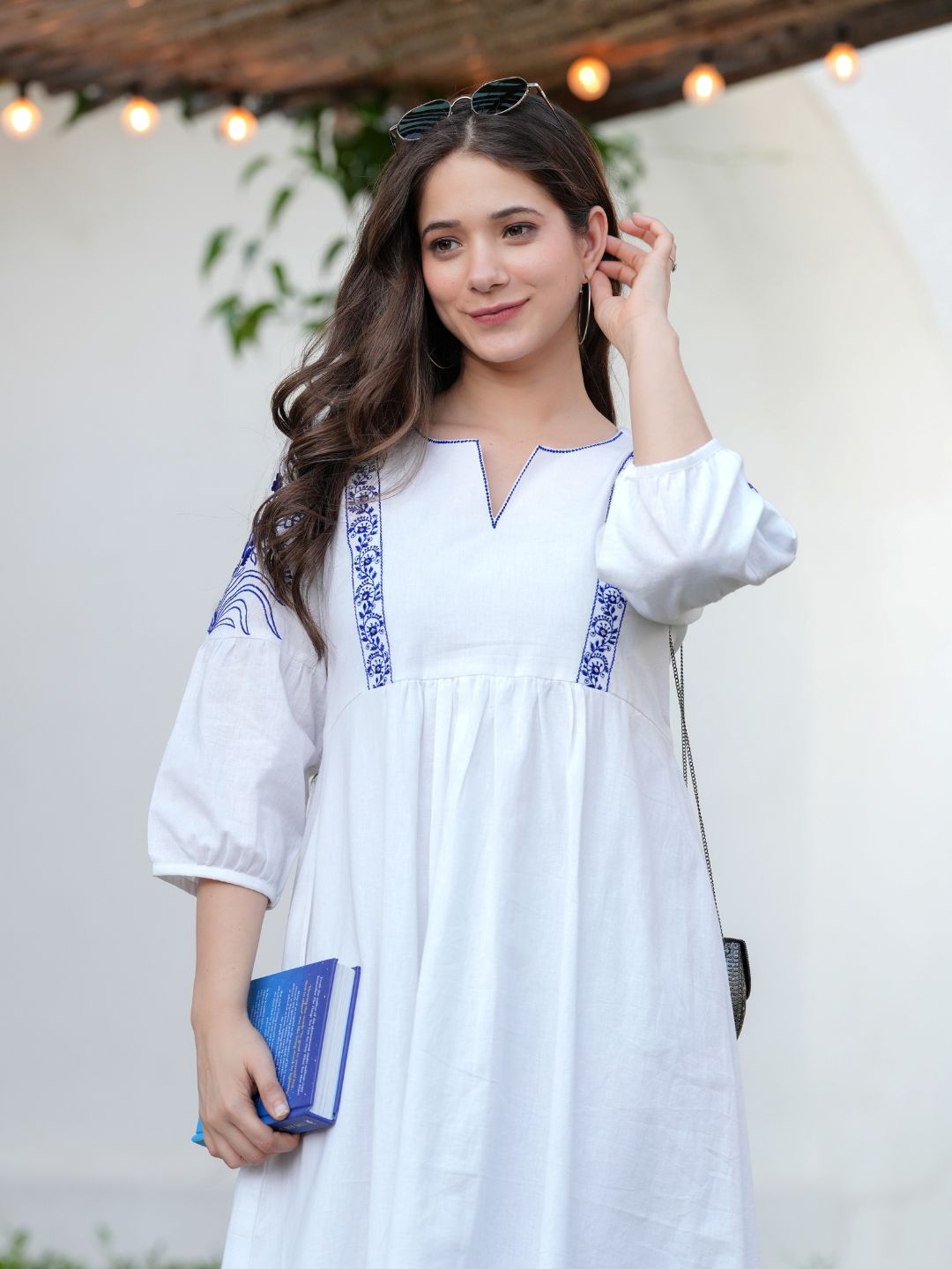 Azure Blossom Dress