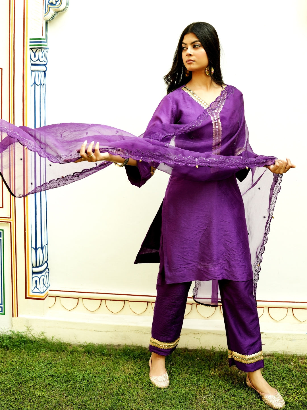 Amethyst Aura Kurta Set