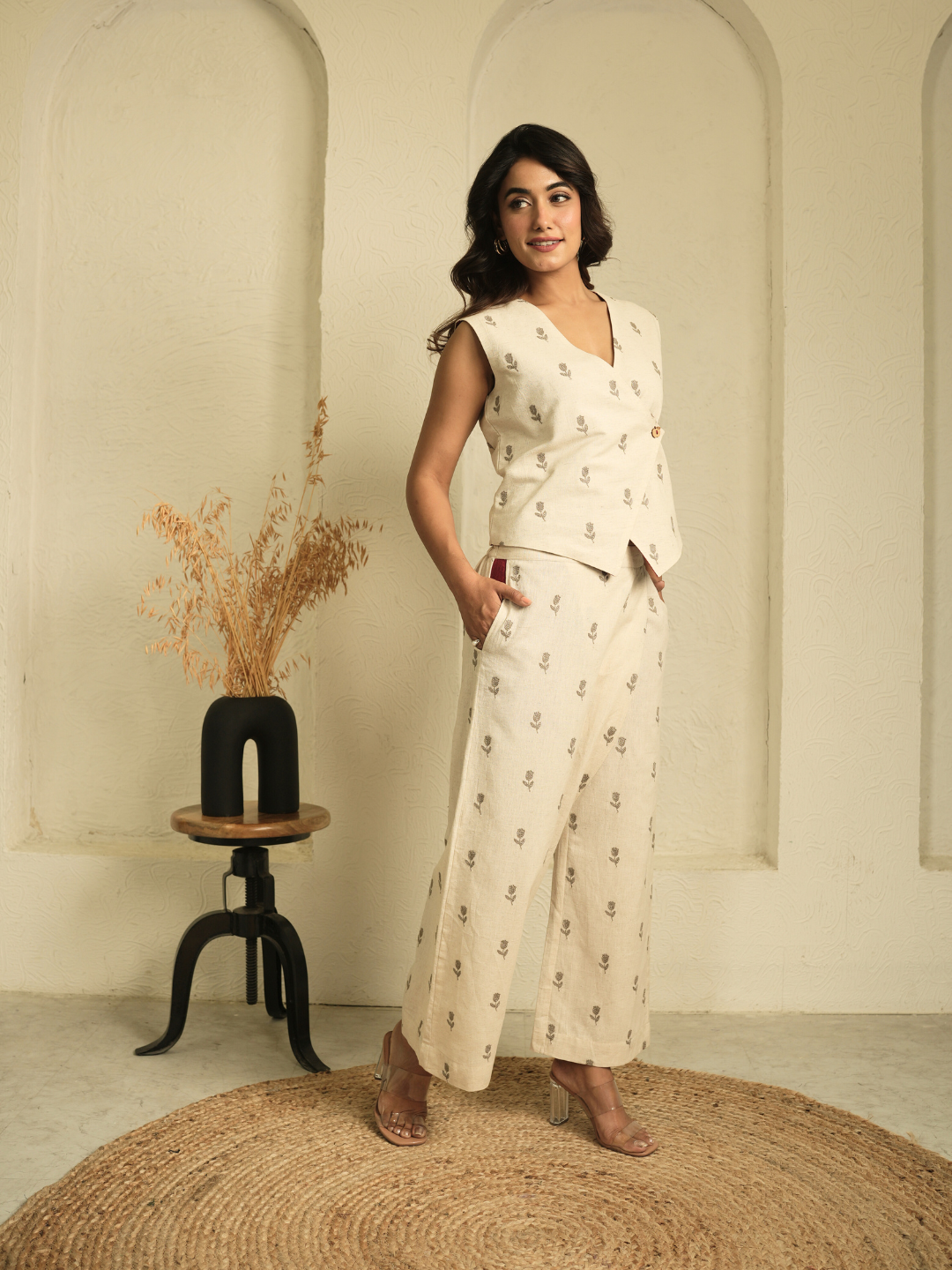 Embroidered Elegance Ensemble Co-ord Set