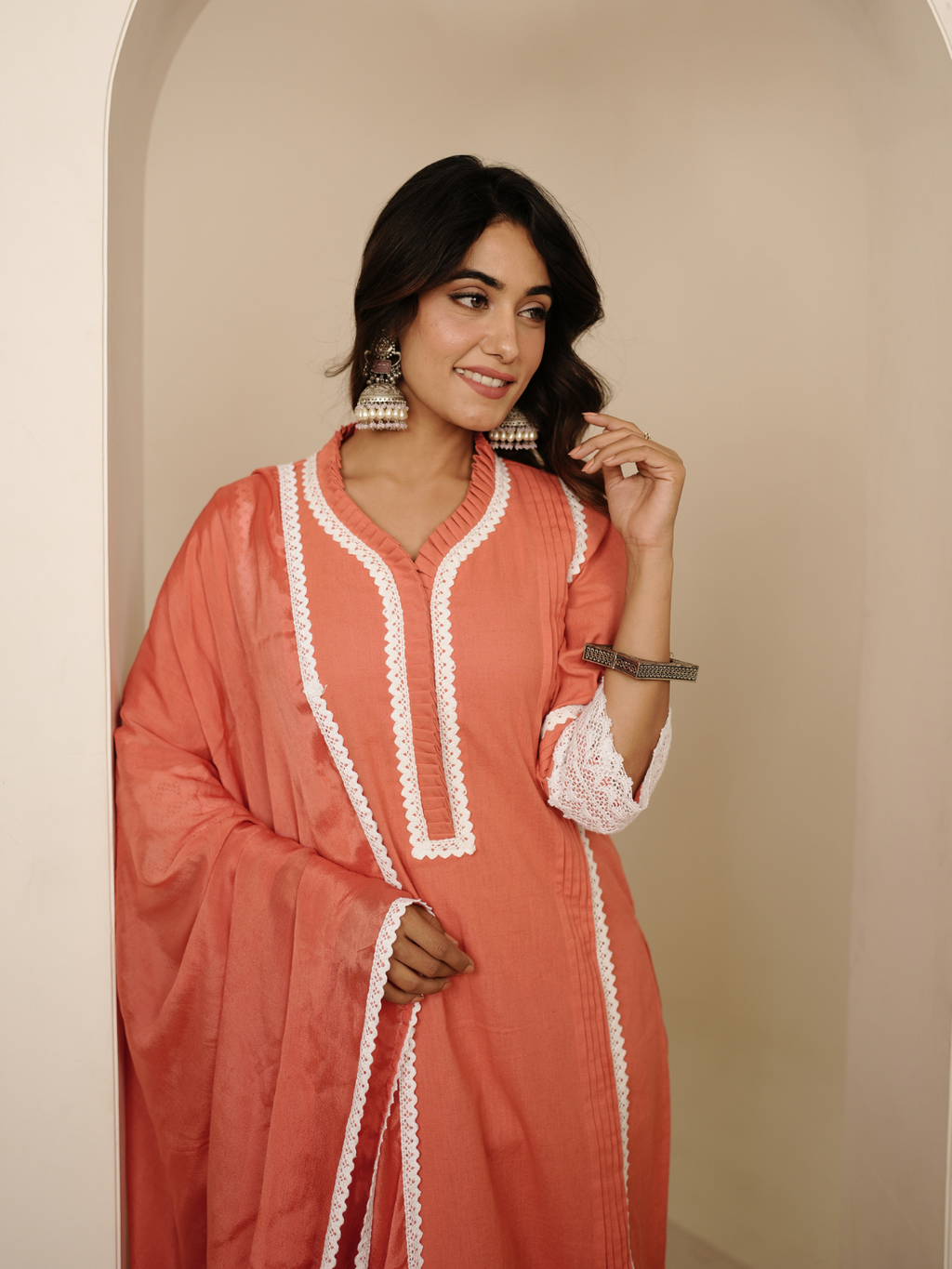 Aarhu Kurta With Dupatta and Pants