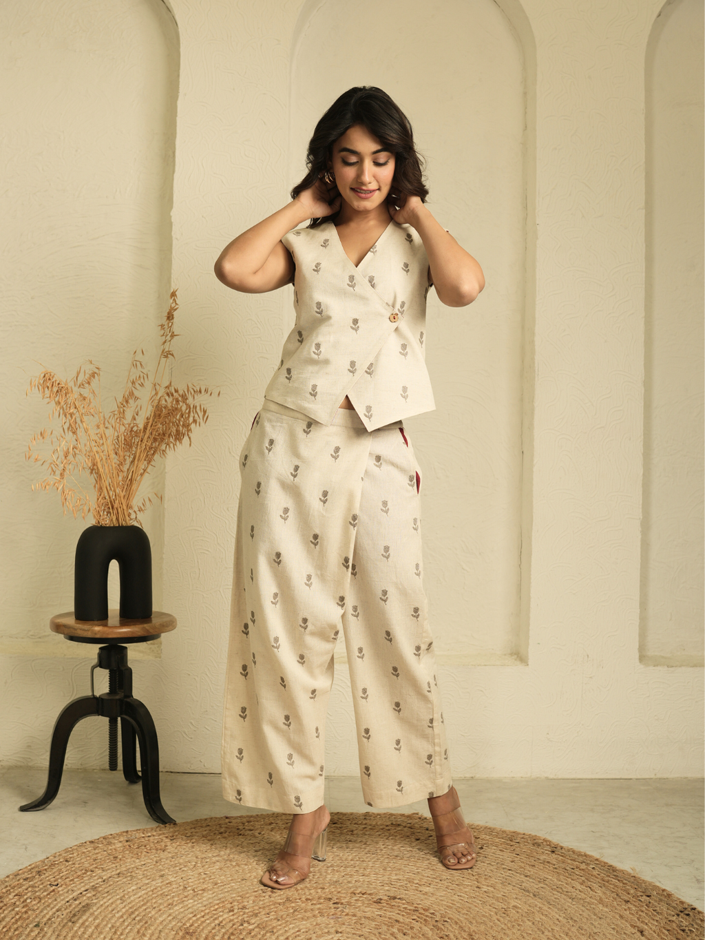 Embroidered Elegance Ensemble Co-ord Set