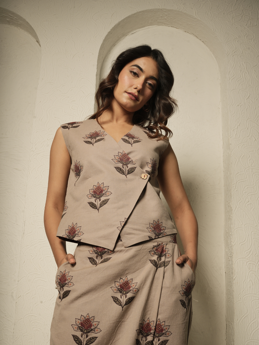 Floral Bloom Ensemble Co-ord Set